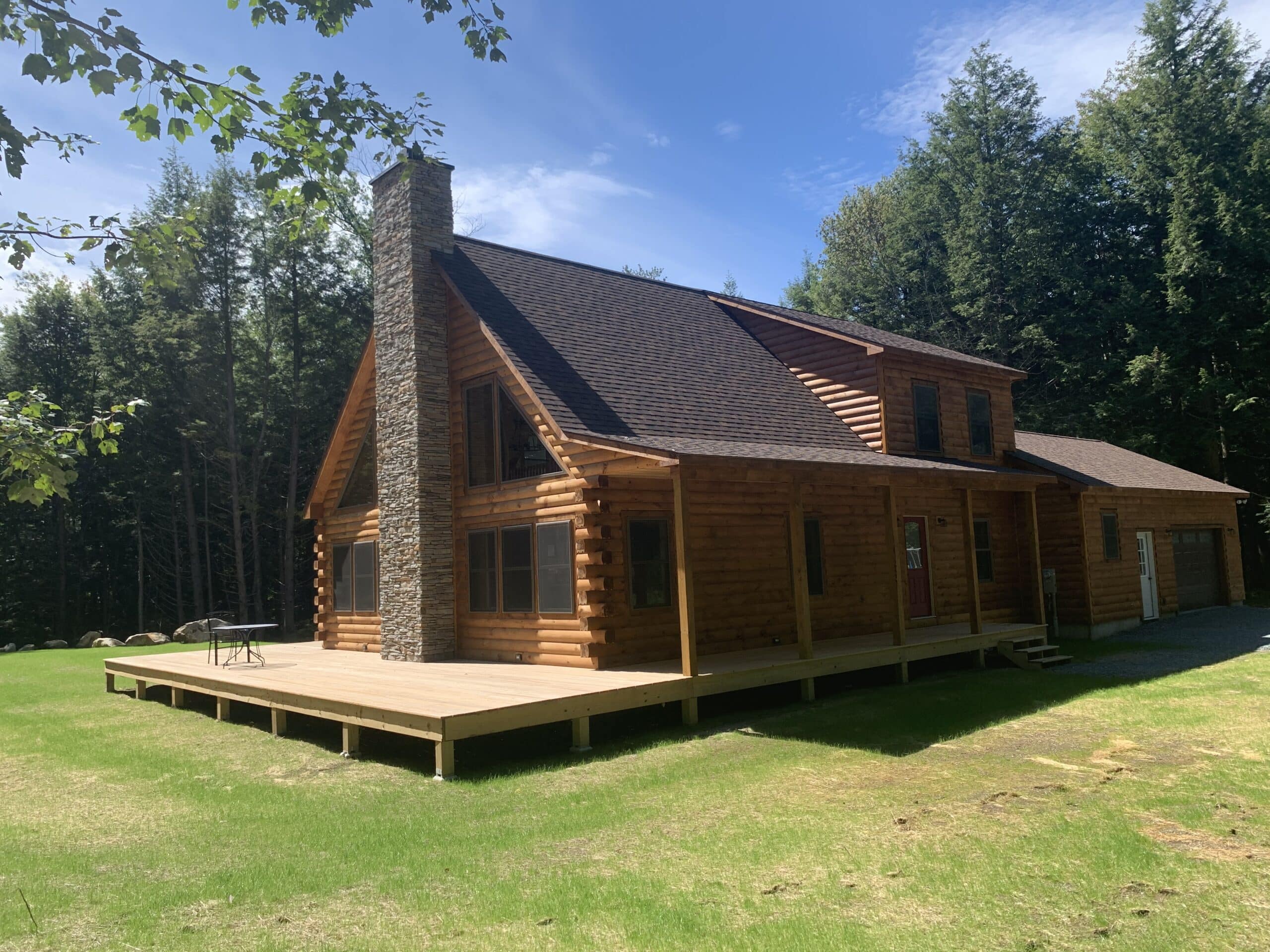 Chalet Style Cabin with Attached Garage